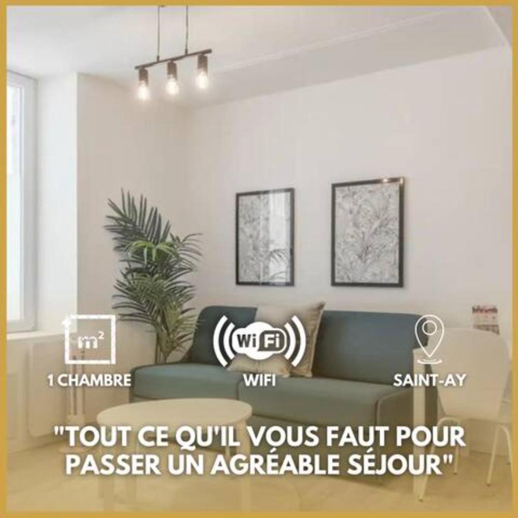 Charme De Loire A St Ay *T2* Apartamento Saint-Ay Exterior foto